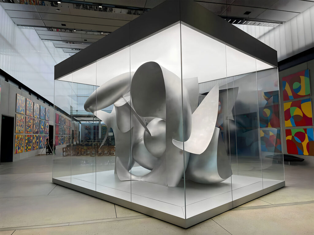 custom-design museum showcases