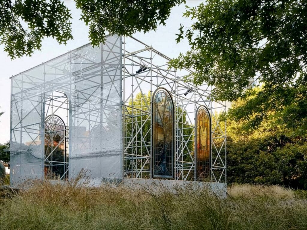 Architectural Glass Installation | Homily to Country