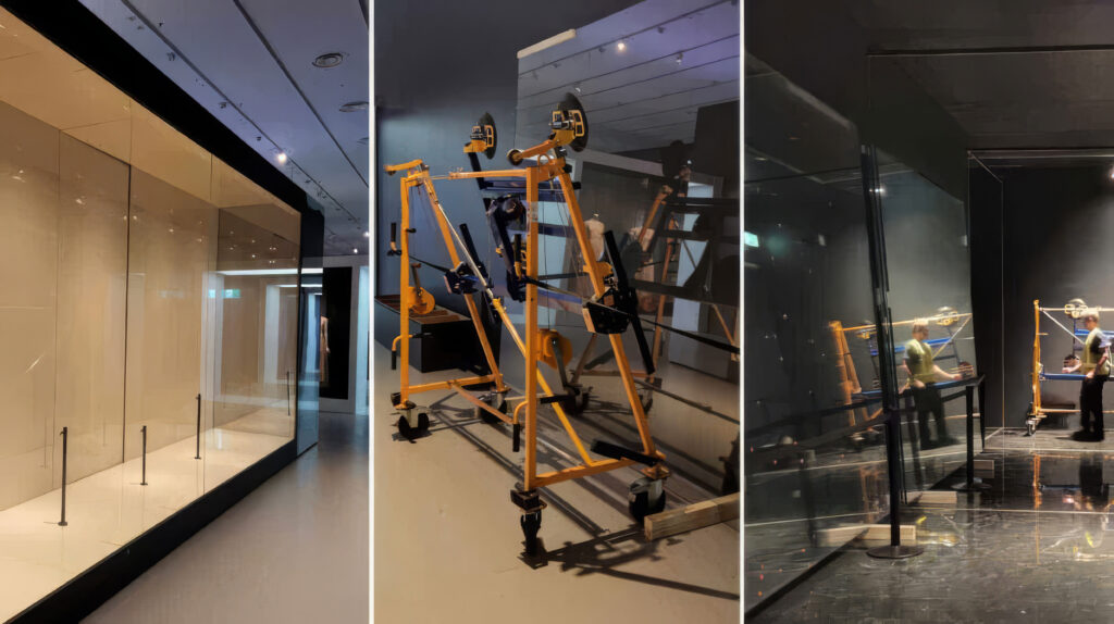 Architectural Glass Disassembly, Inventory and Storage