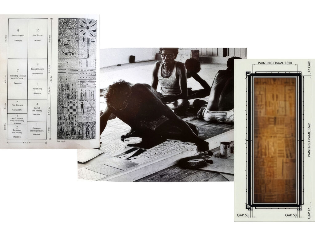 Oversized Environmental Showcase Engineering | The Yirrkala Church Panels
