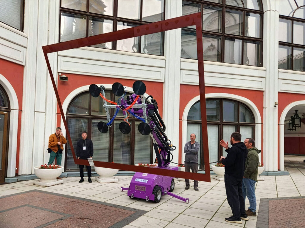 High-Security Glass Integration & Counterbalanced Mechanics